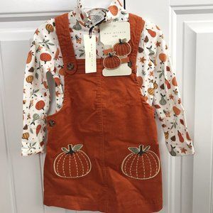 NWT Never Worn Baby Girls Fall Outfit Size 18 Months